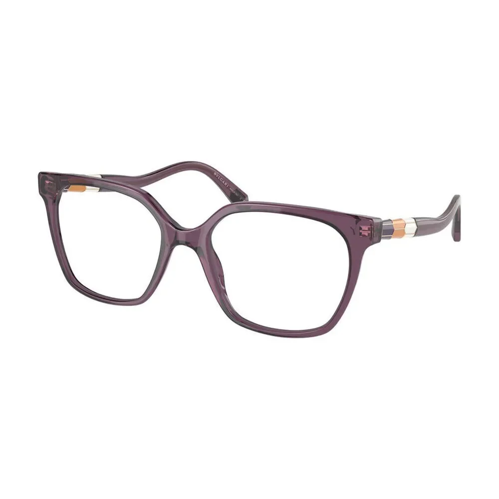 NWT Bvlgari BV4205 Purple Square 52mm Eyeglasses